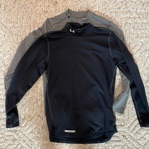 Two Under Armour Coldgear Longsleeves